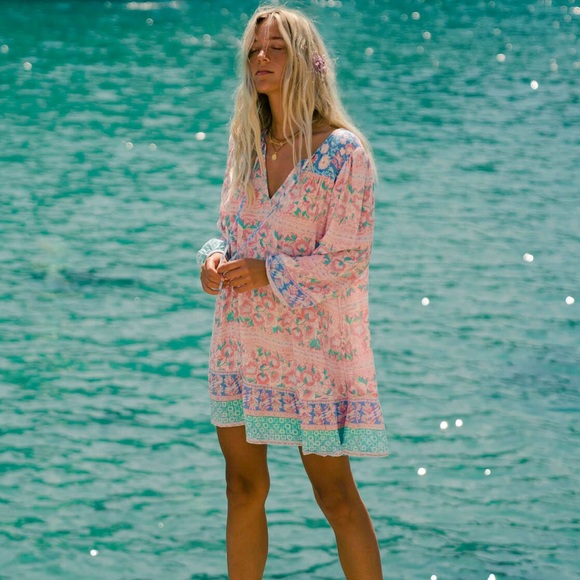 Billabong Dresses & Skirts - 🧜🏽‍♀️NWOT BILLABONG BOHO BABYDOLL DRESS